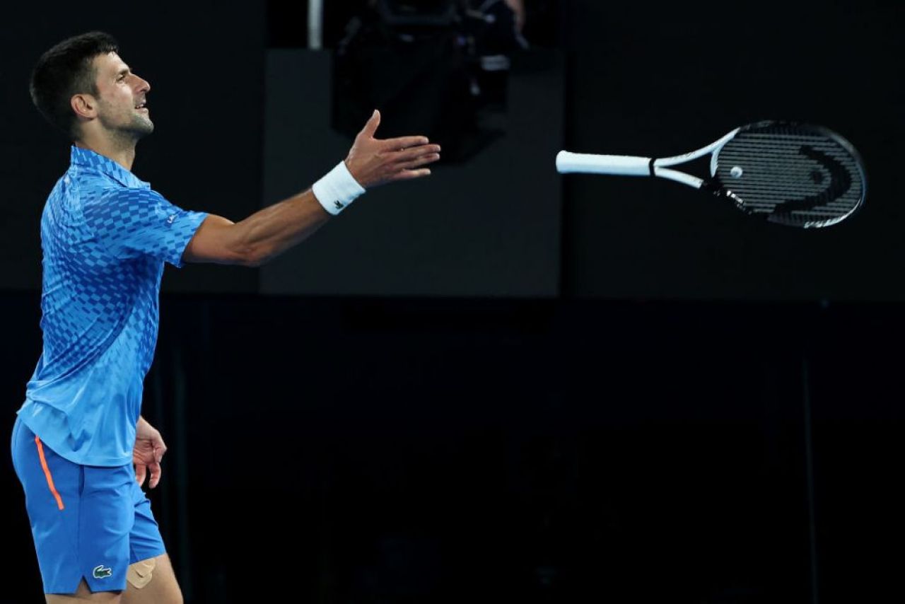 Așa arată descătușarea! Djokovic, deportat în 2022, campion în 2023. Sârbul a plâns de bucurie după câștigarea finalei_6