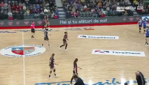 Gloria Bistrița - HC Zalău, primele minute din meci