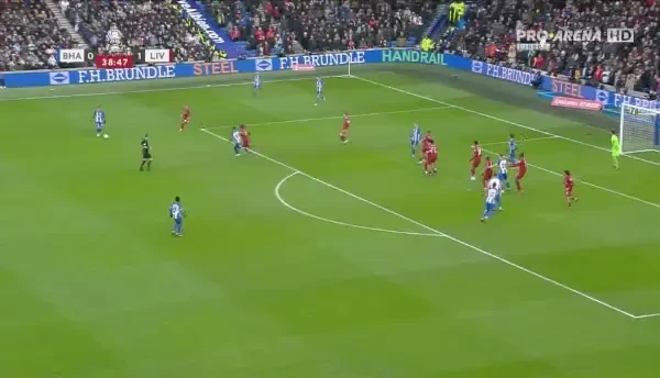 Brighton - Liverpool (GOL 40')