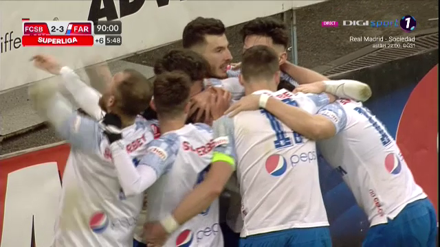 Ce final! Elevii lui Gică Hagi au fost fantastici în minutele de prelungire. Borza și autogolul lui Șut au adus cele trei puncte pentru Farul_27