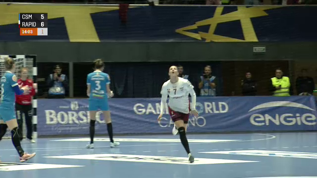 CSM București - Rapid 27-26 a fost în direct pe Pro Arena și VOYO. Final dramatic: „Tigroaicelele” au învins la limită_4