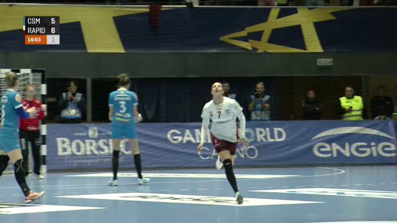CSM București - Rapid 27-26 a fost în direct pe Pro Arena și VOYO. Final dramatic: „Tigroaicelele” au învins la limită_4