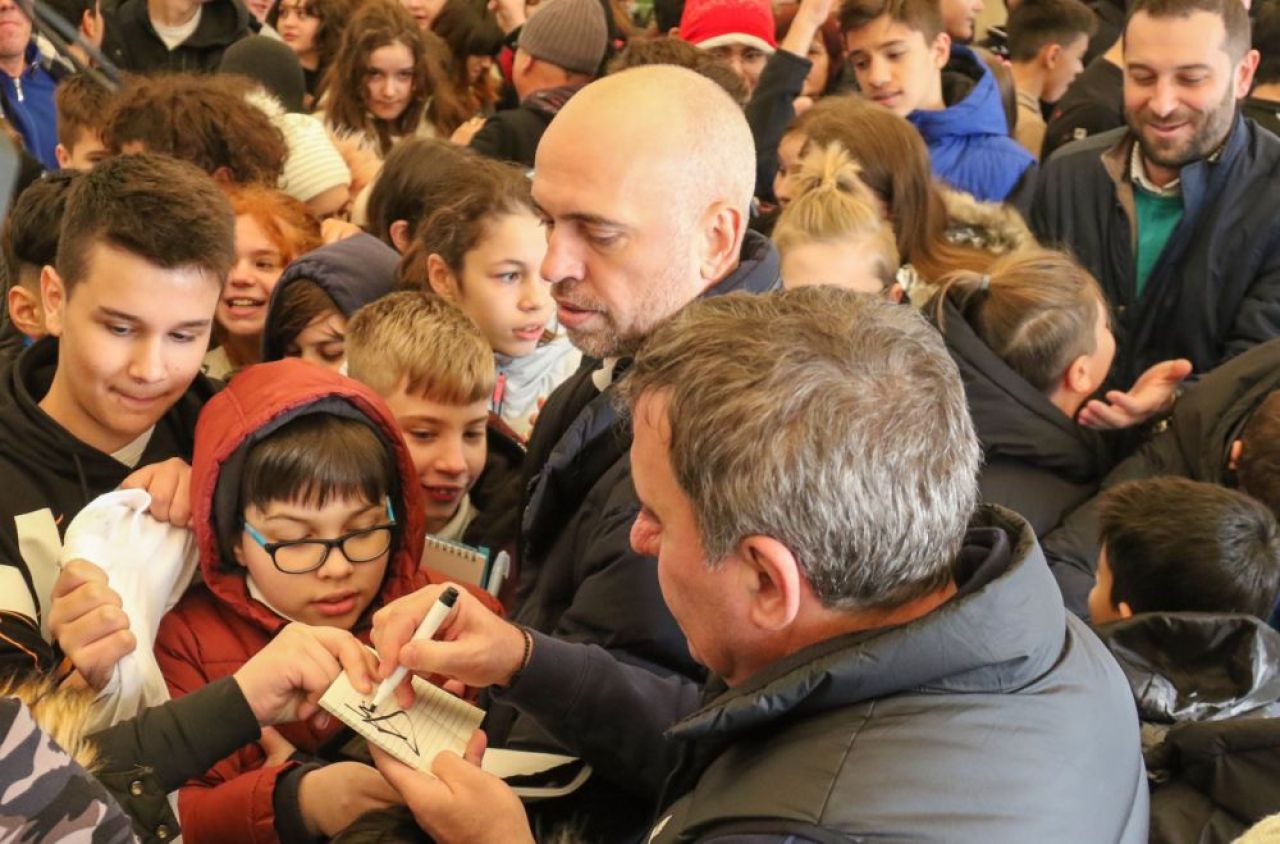 Momente emoționante cu Gică Hagi în prim-plan.