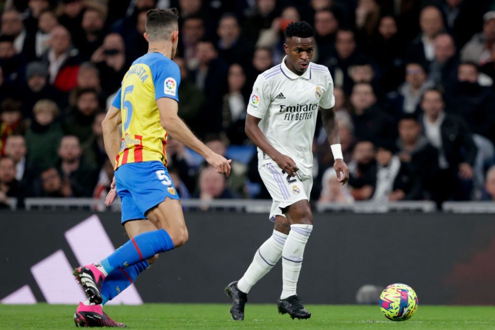 Vinicius Jr, în centrul atenției la partida cu Valencia. Motivul pentru care a evoluat cu ghete simple, fără inscripții comerciale_3