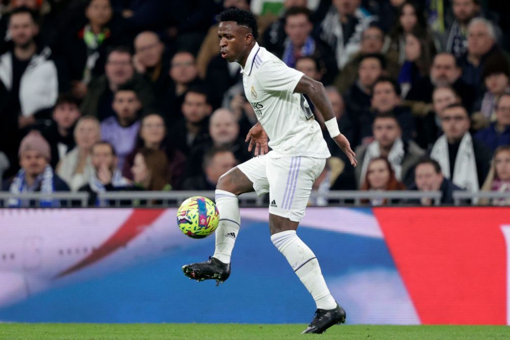 Vinicius Jr, în centrul atenției la partida cu Valencia. Motivul pentru care a evoluat cu ghete simple, fără inscripții comerciale_4