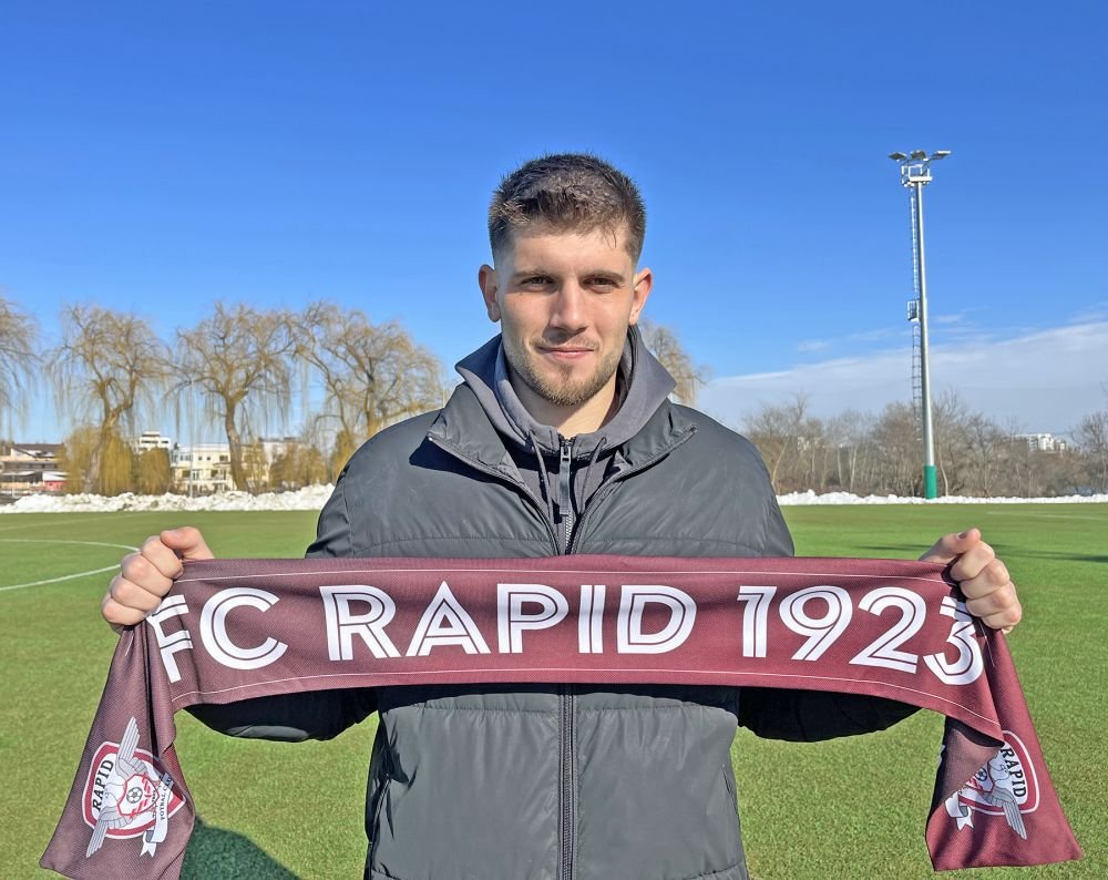 Un jucător venit recent la Rapid spune că nu e o rușine să fie rezerva lui Săpunaru și Grigore: 