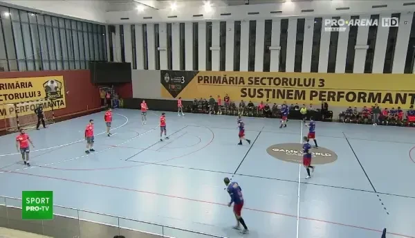 Steaua - CSM Bacău (Începutul părții a doua)