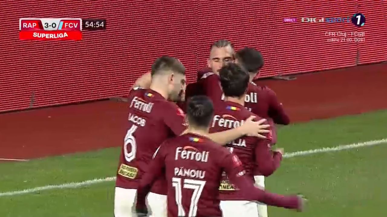 Rapid - FC Voluntari 4-1! Victorie clară a giuleștenilor. Dugandzic urcă pe primul loc în clasamentul golgheterilor _7