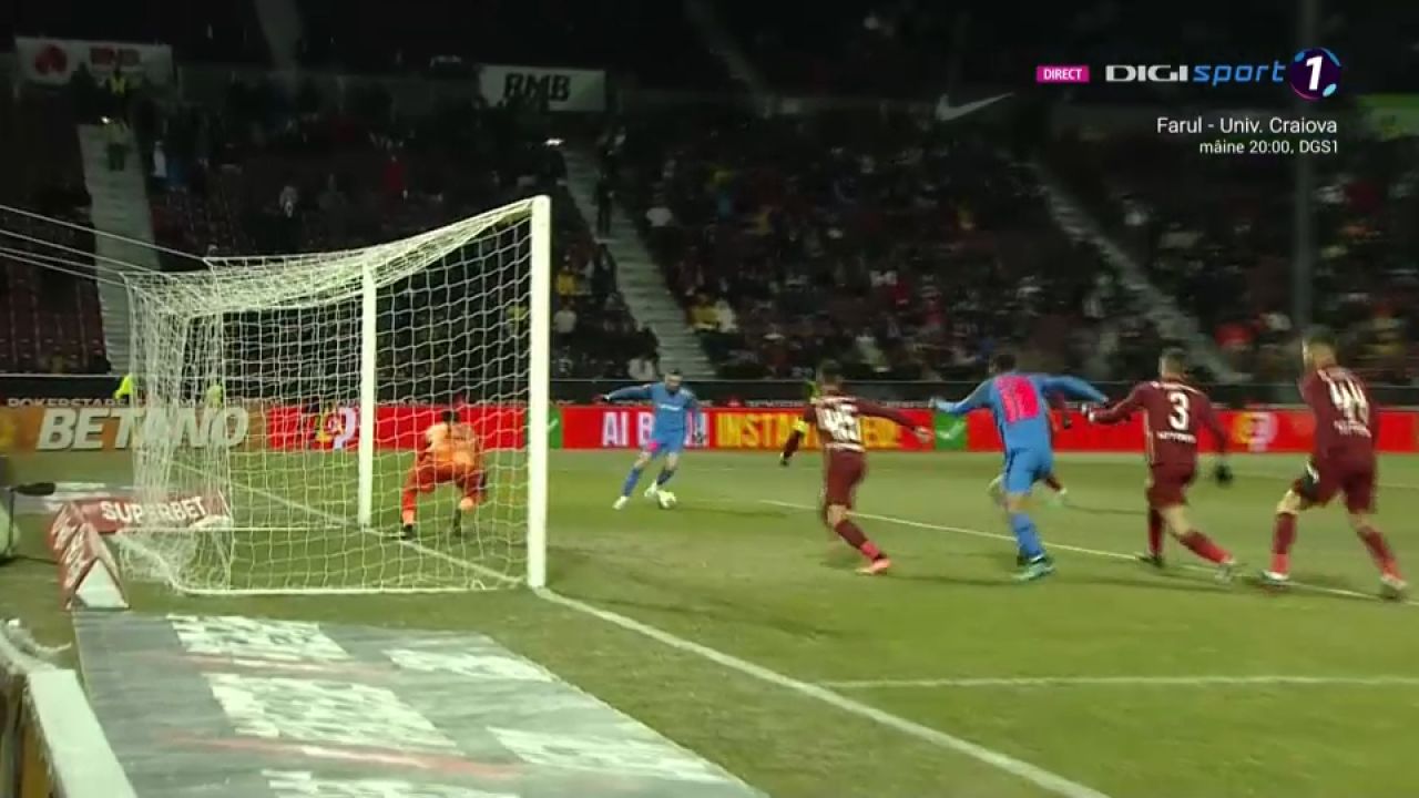 CFR Cluj - FCSB 0-1! Edjouma l-a 'ascultat' pe Mihai Stoica și a marcat golul victoriei în derby _13