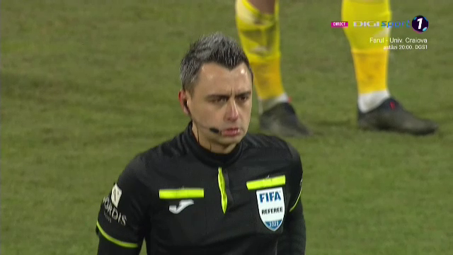 A înghețat arbitrajul video? Cum a reacționat Horațiu Feșnic în așteptarea deciziei din camera VAR_14