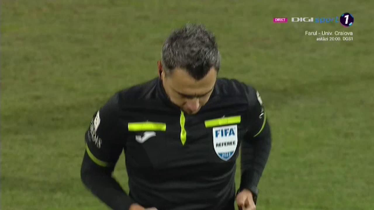 A înghețat arbitrajul video? Cum a reacționat Horațiu Feșnic în așteptarea deciziei din camera VAR_19
