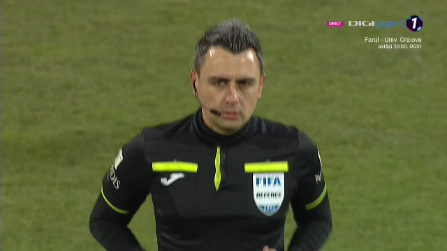 A înghețat arbitrajul video? Cum a reacționat Horațiu Feșnic în așteptarea deciziei din camera VAR_24