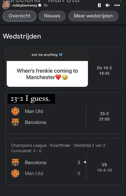 Iubita lui Frenkie de Jong l-a „dat de gol”! Ce a răspuns când a fost întrebată „când vine la Manchester?”_46