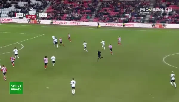 Sunderland - Fulham 2-3 (Pro Arena VOYO)