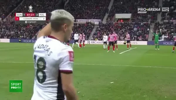 Sunderland - Fulham 1-3 (Pro Arena VOYO)