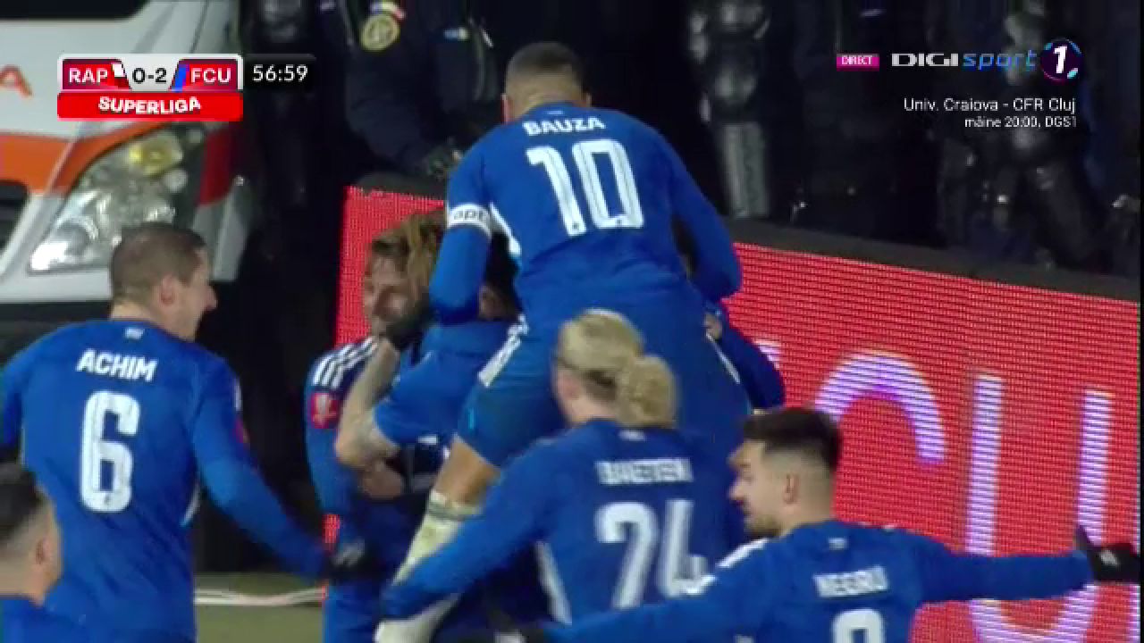 Rapid - FCU Craiova 1-2 | Prima înfrângere în Giulești pentru echipa lui Mutu! Două victorii consecutive pentru oltenii lui Napoli _5