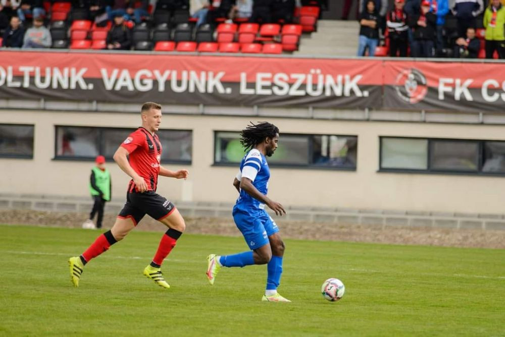 Spartacus! Imagini spectaculoase cu internaționalul camerunez transferat de Progresul Spartac București_2