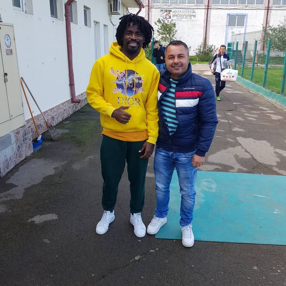Spartacus! Imagini spectaculoase cu internaționalul camerunez transferat de Progresul Spartac București_6