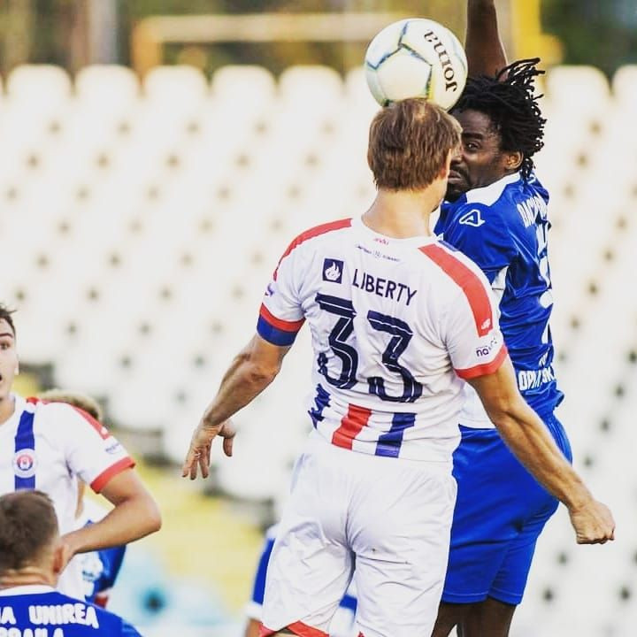 Spartacus! Imagini spectaculoase cu internaționalul camerunez transferat de Progresul Spartac București_8