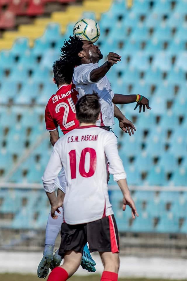 Spartacus! Imagini spectaculoase cu internaționalul camerunez transferat de Progresul Spartac București_11