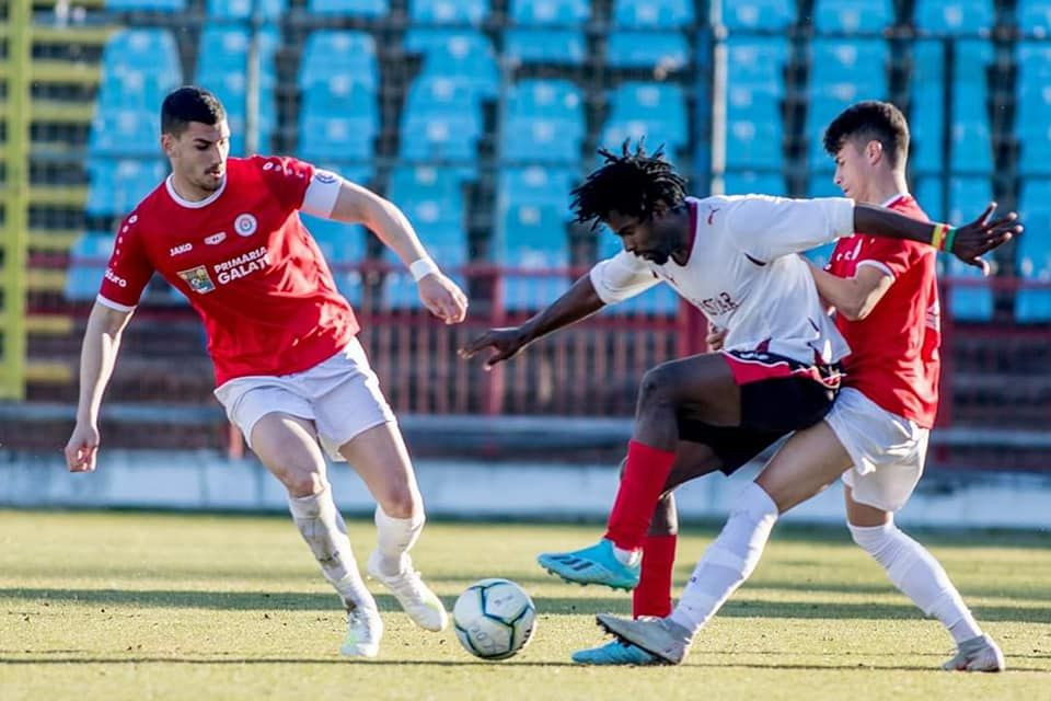 Spartacus! Imagini spectaculoase cu internaționalul camerunez transferat de Progresul Spartac București_13