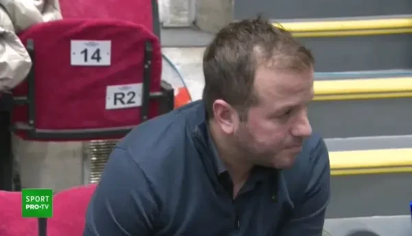 Rafael van der Vaart, prezent la meciul Rapid - Lokomotiva Zagreb 27-22