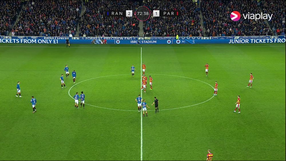 Haos la meciul lui Ianis Hagi: antrenorul lui Rangers le-a cerut jucătorilor să-i lase pe adversari să marcheze_8