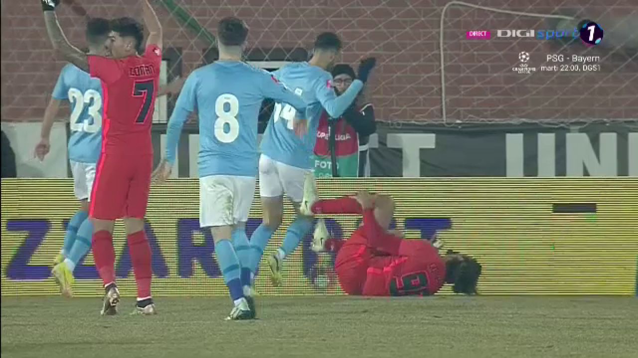 Penalty refuzat pentru FCSB? Faza la care Radu Petrescu nu a acordat nimic în meciul cu Voluntari_14