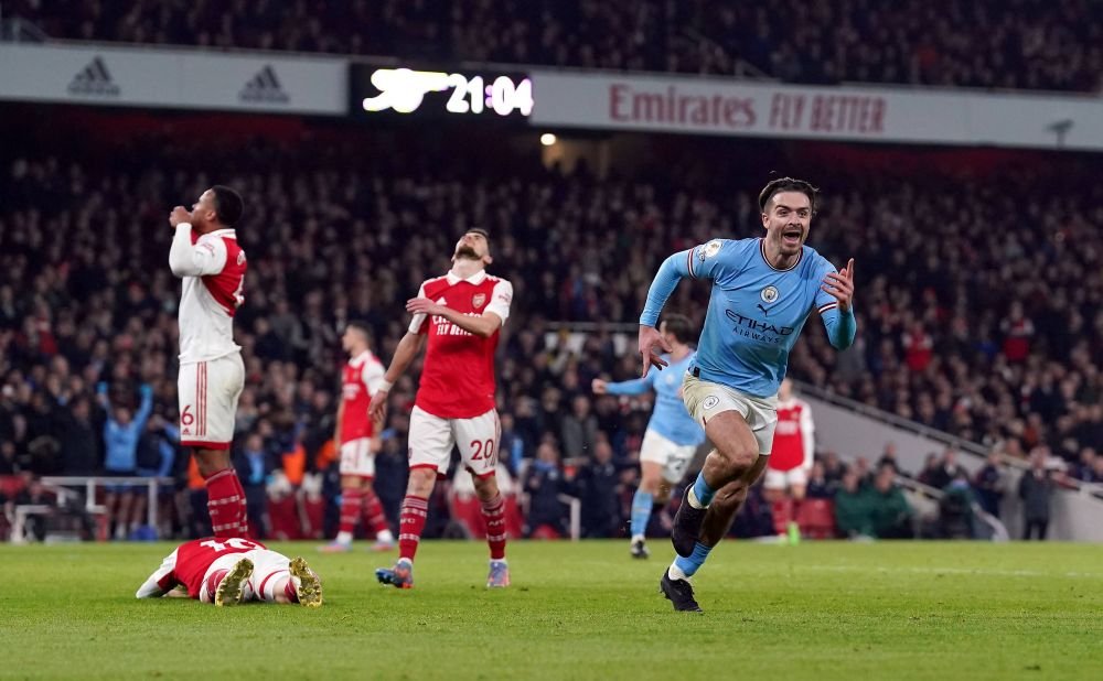 Arsenal - Manchester City 1-3. Schimbare de lider &icirc;n Premier League! Cum arată acum clasamentul