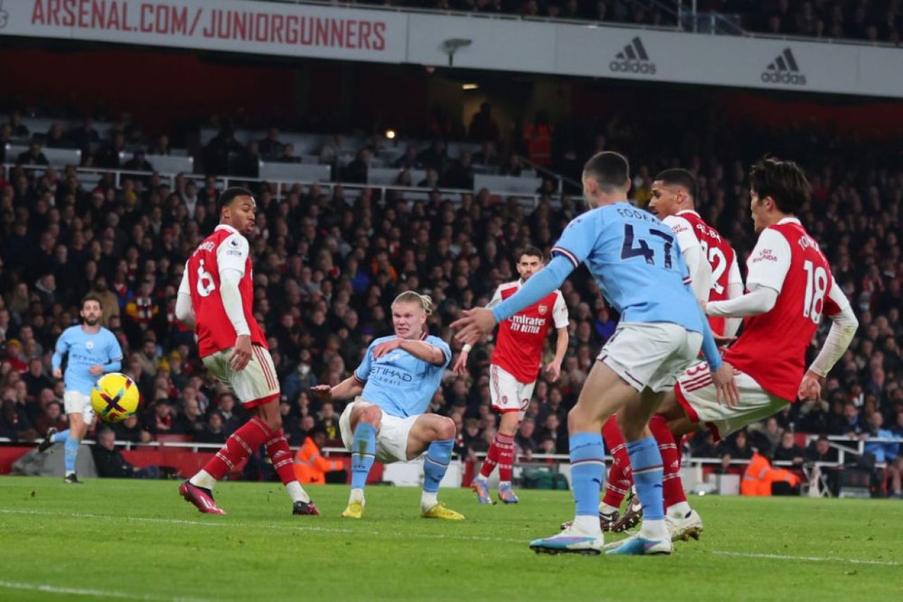 Cifre ireale pentru Erling Haaland la primul sezon în Premier League! Ce a spus după golul înscris cu Arsenal: „Au trecut deja minute bune de la gol!” _1