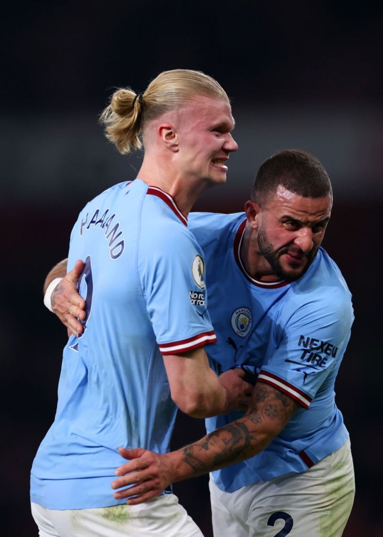 Cifre ireale pentru Erling Haaland la primul sezon în Premier League! Ce a spus după golul înscris cu Arsenal: „Au trecut deja minute bune de la gol!” _4