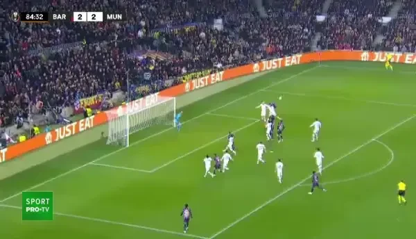 Barcelona a cerut un penalty în meciul cu Manchester United