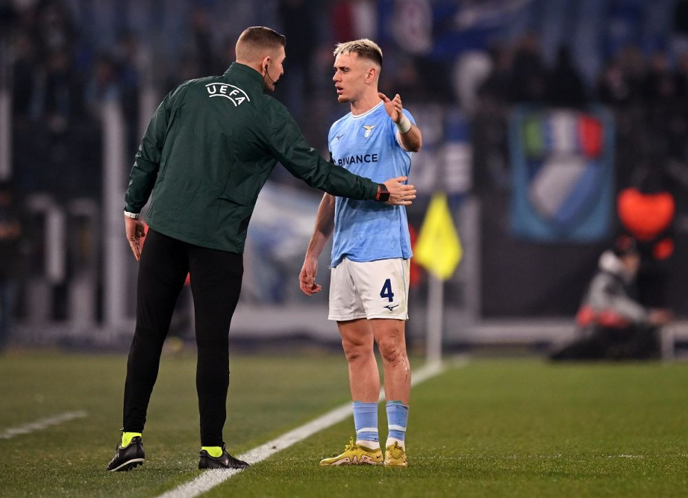 Reacția presei din Italia, după ce Lazio a rămas &icirc;n 10 contra lui CFR Cluj &icirc;ncă din minutul 15