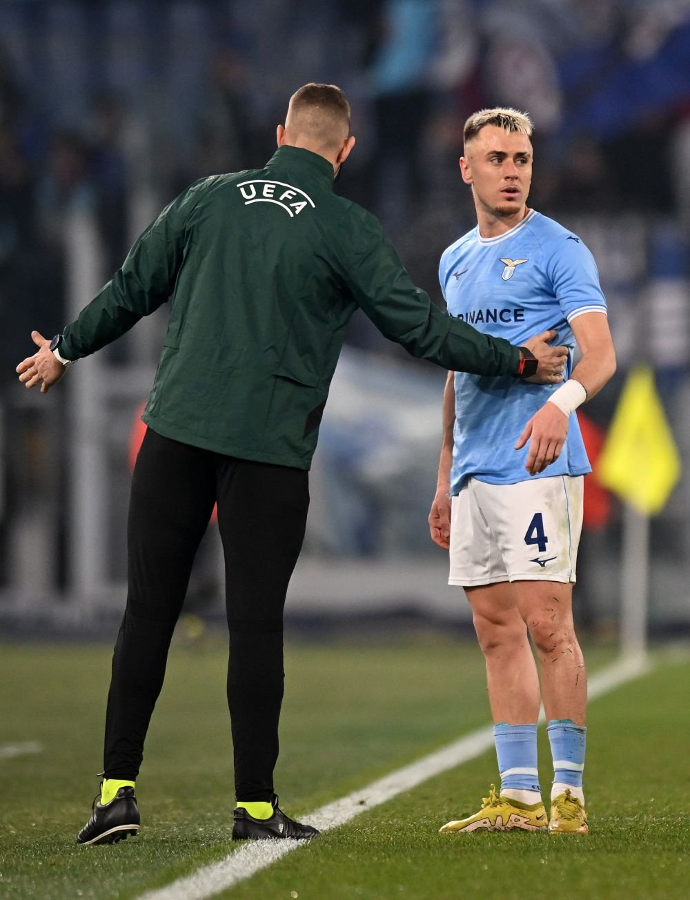 Reacția presei din Italia, după ce Lazio a rămas în 10 contra lui CFR Cluj încă din minutul 15_2