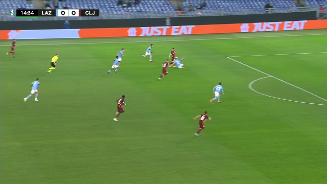 Reacția presei din Italia, după ce Lazio a rămas în 10 contra lui CFR Cluj încă din minutul 15_6