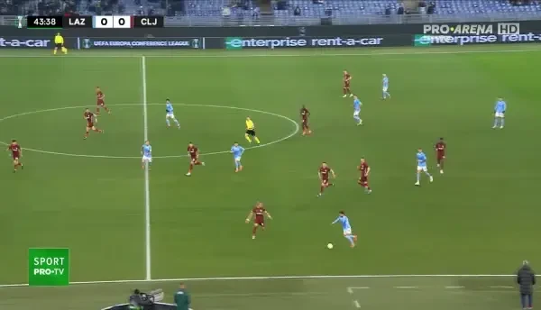 Lazio - CFR Cluj | Minutul 44: Ocazie Lazio!