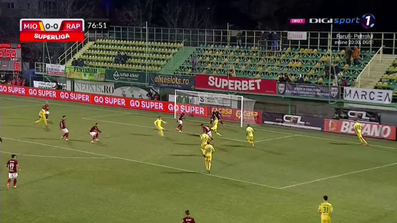 CS Mioveni - Rapid 0-0 | Dică rămâne neînvins la noua echipă! Penalty ratat de Dugandzic și încă un pas greșit pentru giuleșteni _7