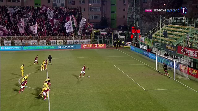 Golgheterul Dugandzic a înscris din penalty, dar a ratat la „reluare”! Faza care îi putea aduce victoria Rapidului _37