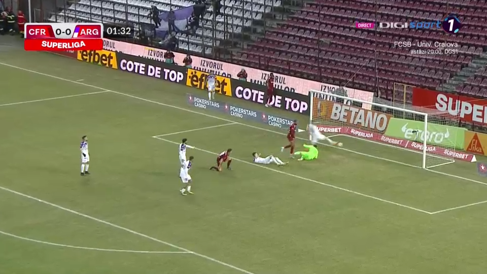 CFR Cluj - FC Argeș 3-1 | Campioana României rămâne aproape de liderul Farul Constanța _3