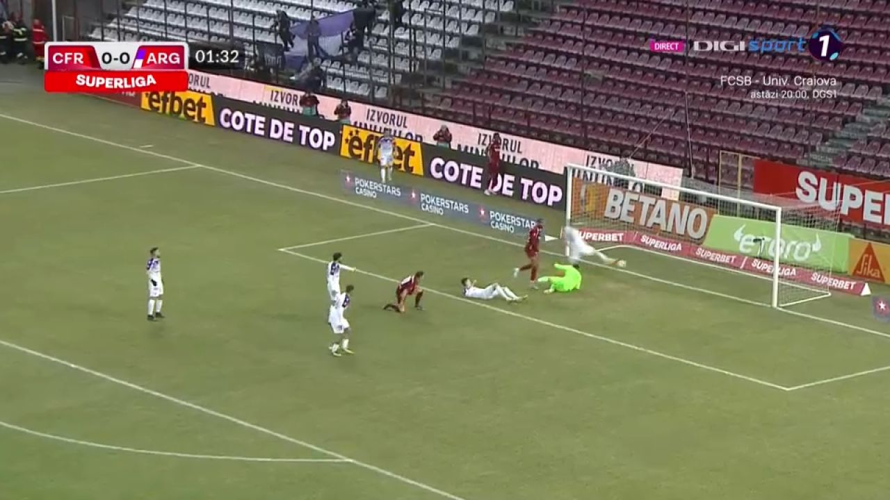 CFR Cluj - FC Argeș 3-1 | Campioana României rămâne aproape de liderul Farul Constanța _3