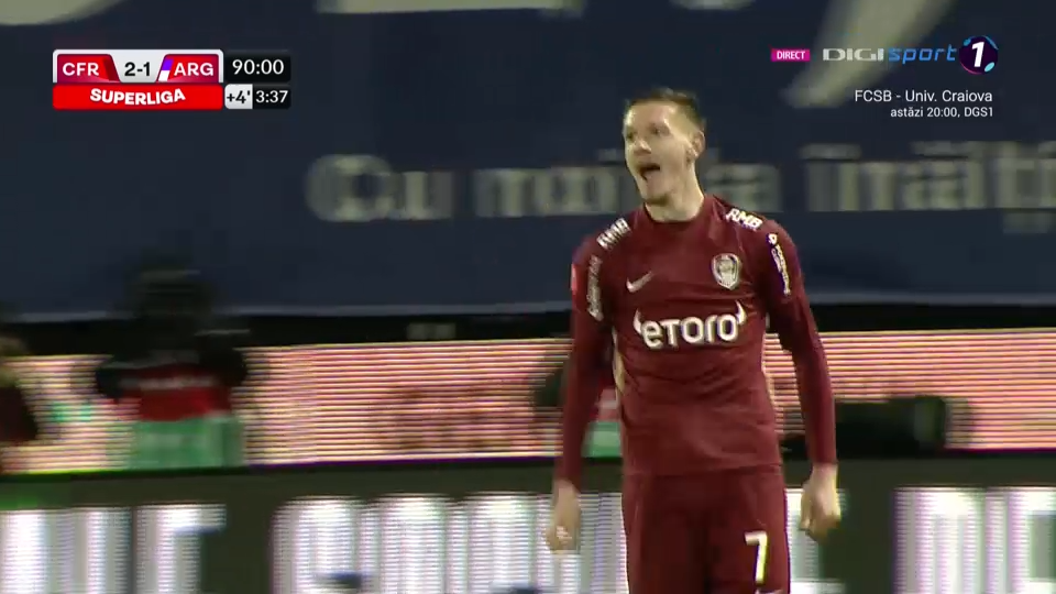 CFR Cluj - FC Argeș 3-1 | Campioana României rămâne aproape de liderul Farul Constanța _8