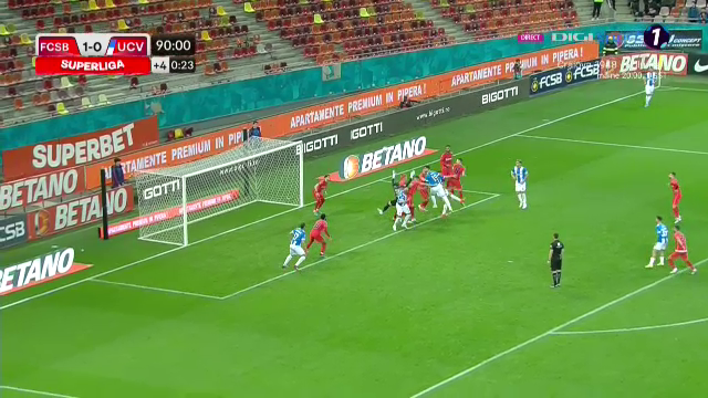 Asta îl va enerva pe Becali! FCSB a luat gol în prelungiri după o ieșire greșită a lui Ștefan Târnovanu_3