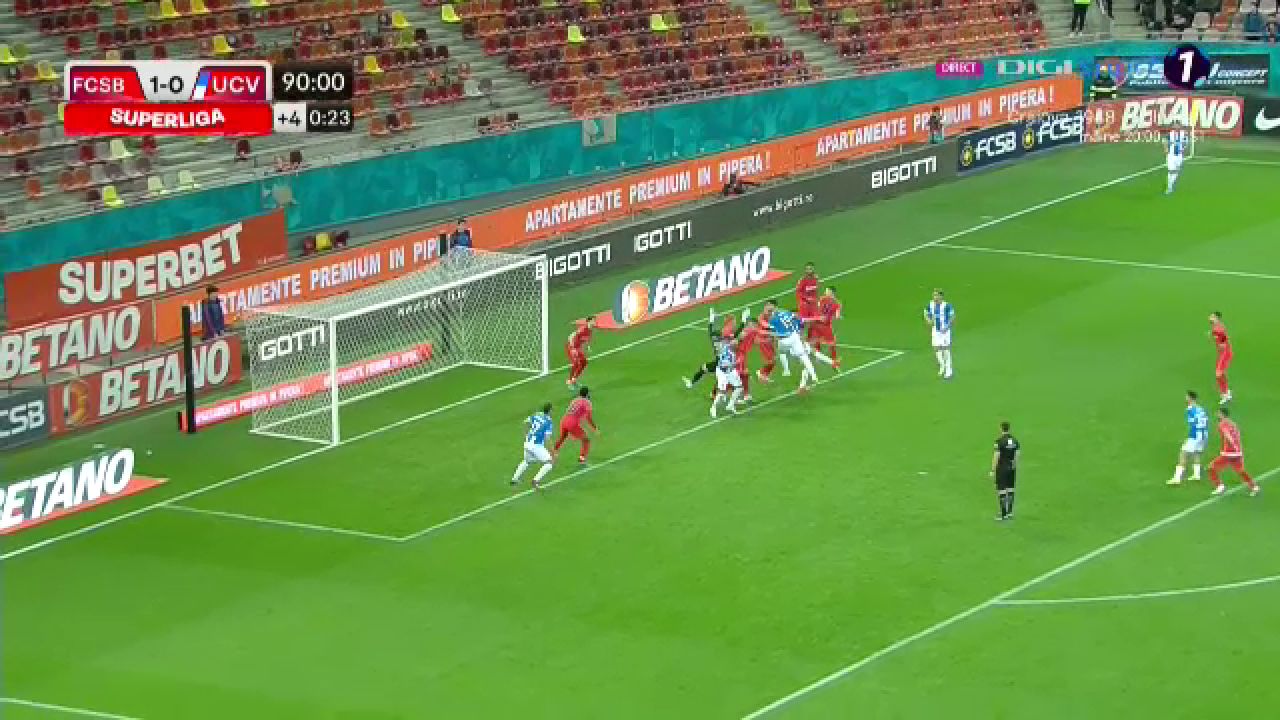 Asta îl va enerva pe Becali! FCSB a luat gol în prelungiri după o ieșire greșită a lui Ștefan Târnovanu_3