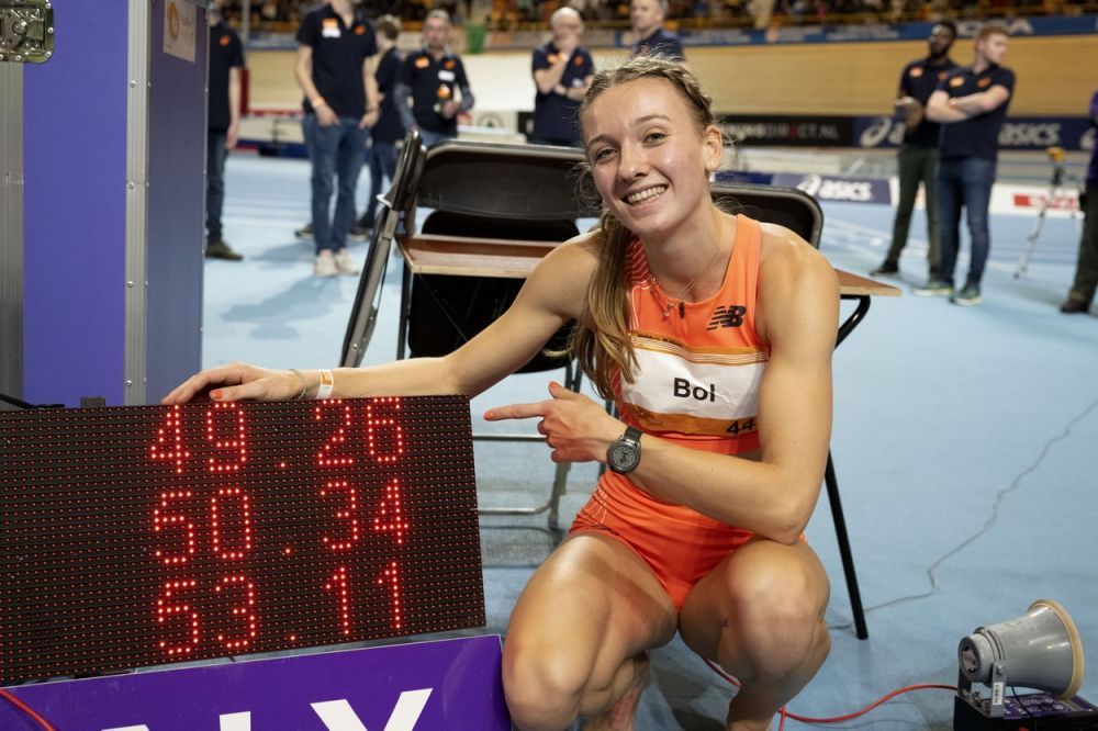 Record mondial vechi de mai bine de 40 de ani, doborât de Femke Bol! ”Știam că am bătut recordul după zgomotul din tribune”_6