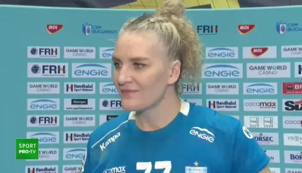 Crina Pintea, după CSM București - Rapid (20.02.2023)