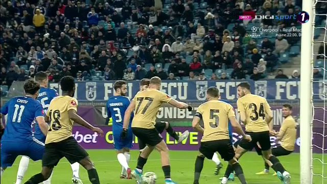 FCU Craiova - FC Voluntari 2-1 | Oltenii se treziră după pauză! A cincea înfrângere consecutivă pentru ilfoveni   _13