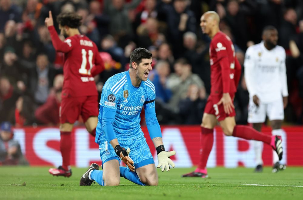 Reacții dure după gafa lui Courtois din Liverpool - Real: 