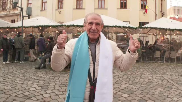 Fanii maghiari ai lui Lazio, prezenți la meciul cu CFR: 