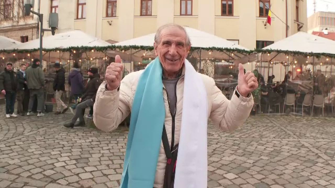 Fanii maghiari ai lui Lazio, prezenți la meciul cu CFR: