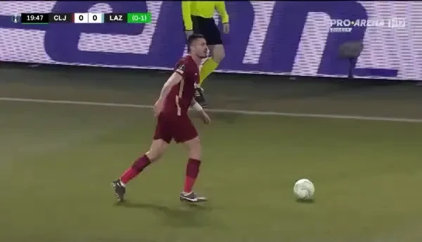 Șansă uriașă în CFR - Lazio. Krasniqi șutează pe lângă (Pro Arena & VOYO)